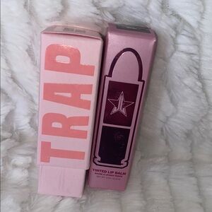 Jeffree Star Bundle Velvet Trap Lisptick and Tinted Lip Balm - Pink